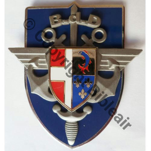 G5201 BDD GRENOBLE ANNECY CHAMBERY  AB 2Attaches PINS Dos scintillant Src.france militaria 21Eur04.15